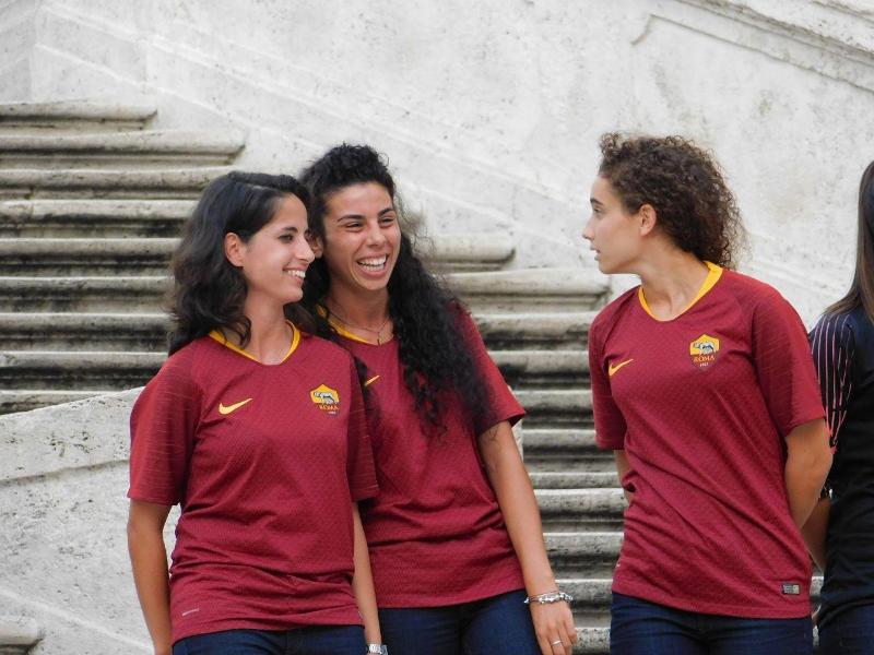 È nata la squadra femminile dell'AS Roma