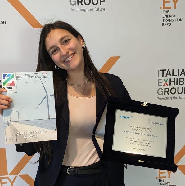 Premio "Energia del Vento 2023", a Zai.net e ABNE il premio Under 20