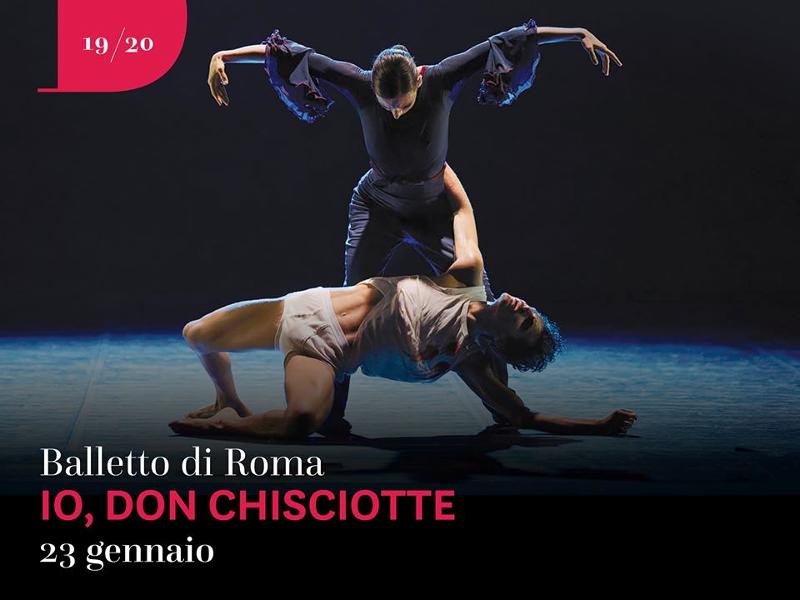 Il Balletto di Roma in IO, DON CHISCIOTTE. Coreografia e regia Fabrizio Monteverde