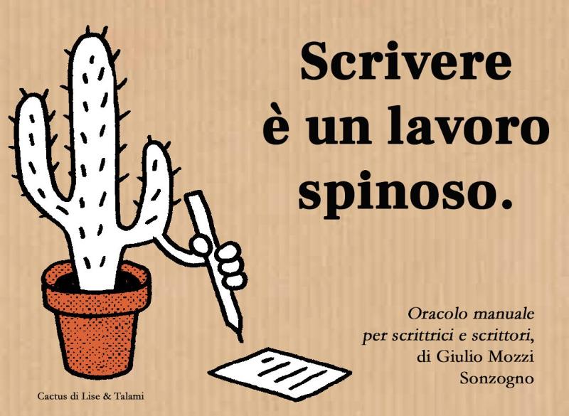 Giulio Mozzi presenta Oracolo manuale per scrittrici e scrittori edito da Sonzogno