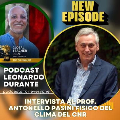 Intervista al Prof Antonello Pasini noto climatologo italiano e fisico del clima del CNR