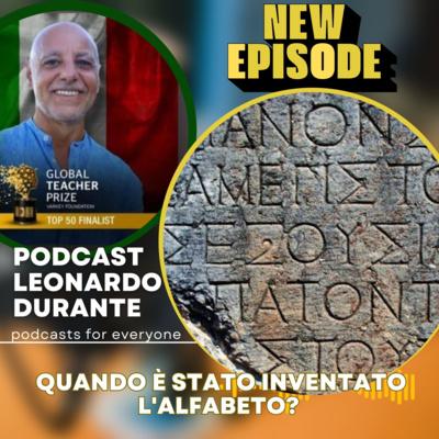 Quando è stato inventato l'alfabeto? 