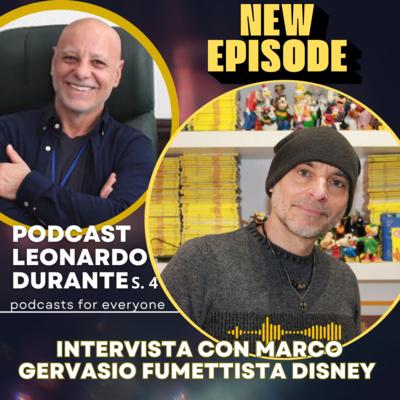 Intervista con Marco Gervasio fumettista Disney 