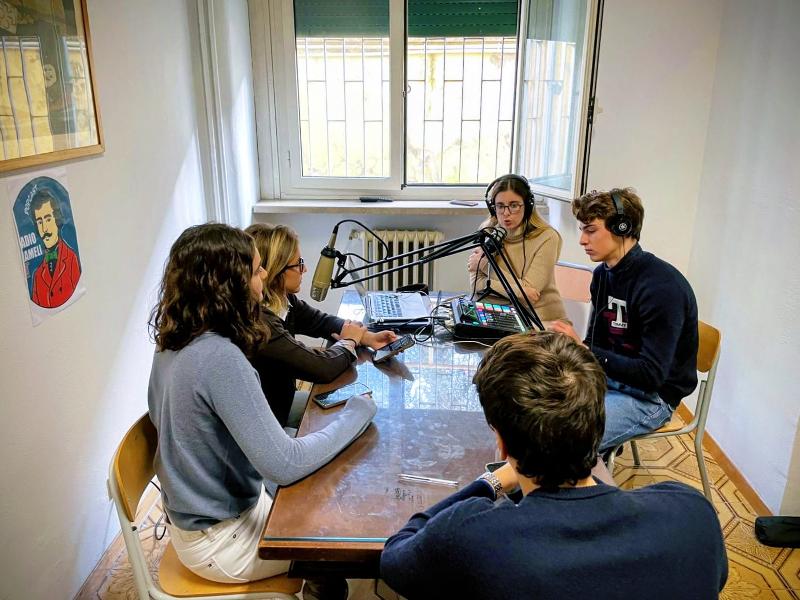 Al Liceo Mameli di Roma si conclude il progetto “La figura del Podcaster”