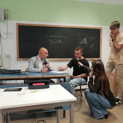 Gli studenti del Pascal di Pomezia parlano del cambiamento climatico. 